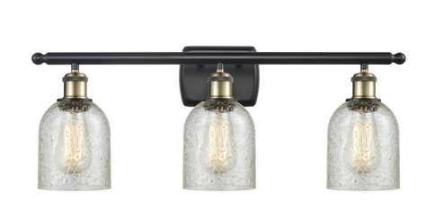 Ballston Three Light Bath Vanity in Black Antique Brass (405|516-3W-BAB-G259)