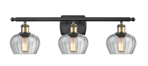 Ballston Three Light Bath Vanity in Black Antique Brass (405|516-3W-BAB-G92)