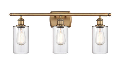 Ballston LED Bath Vanity in Brushed Brass (405|516-3W-BB-G802-LED)