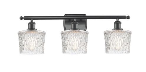 Ballston Three Light Bath Vanity in Matte Black (405|516-3W-BK-G402)