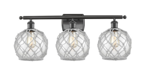 Ballston Three Light Bath Vanity in Oil Rubbed Bronze (405|516-3W-OB-G122-8RW)