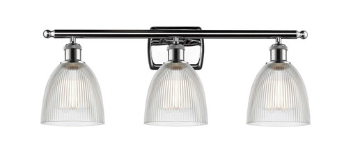Ballston Three Light Bath Vanity in Polished Chrome (405|516-3W-PC-G382)