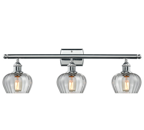 Ballston Three Light Bath Vanity in Polished Chrome (405|516-3W-PC-G92) Ballston Three Light Bath Vanity in Polished Chrome (405|516-3W-PC-G92)