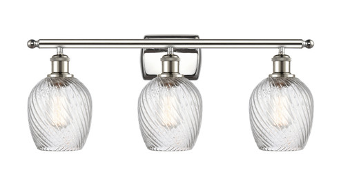 Ballston Three Light Bath Vanity in Polished Nickel (405|516-3W-PN-G292)