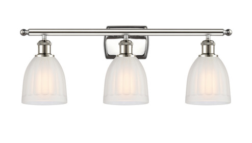 Ballston Three Light Bath Vanity in Polished Nickel (405|516-3W-PN-G441)
