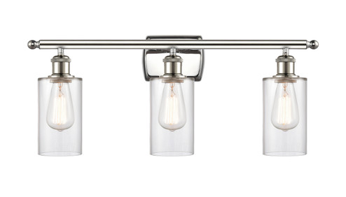 Ballston Three Light Bath Vanity in Polished Nickel (405|516-3W-PN-G802)