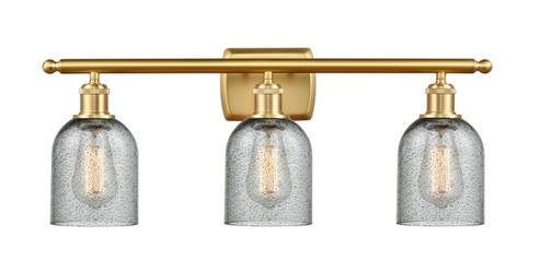 Ballston Three Light Bath Vanity in Satin Gold (405|516-3W-SG-G257)