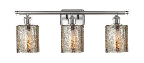 Ballston Three Light Bath Vanity in Brushed Satin Nickel (405|516-3W-SN-G116)