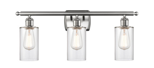 Ballston Three Light Bath Vanity in Brushed Satin Nickel (405|516-3W-SN-G802)