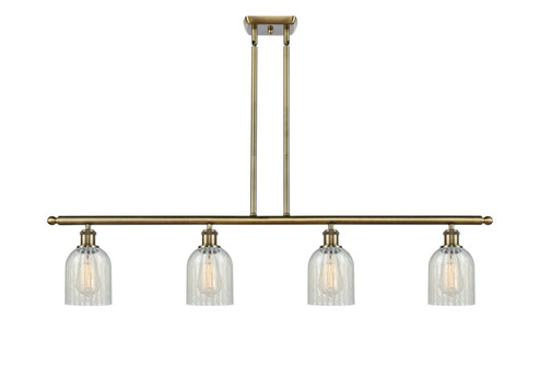Ballston Four Light Island Pendant in Antique Brass (405|516-4I-AB-G2511)