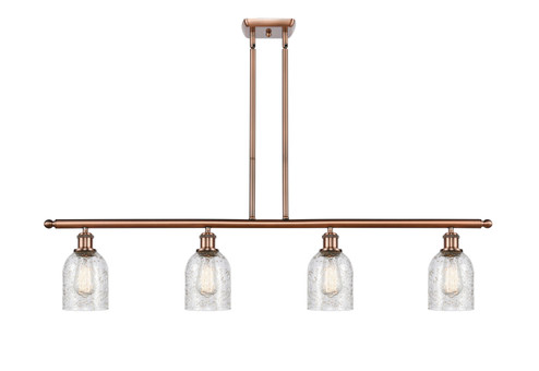 Ballston Four Light Island Pendant in Antique Copper (405|516-4I-AC-G259)