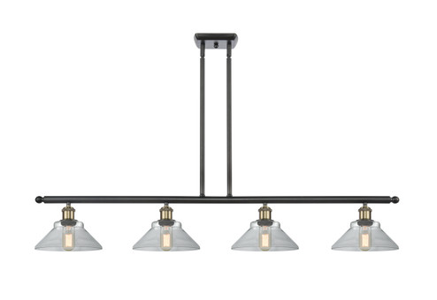Ballston LED Island Pendant in Black Antique Brass (405|516-4I-BAB-G132-LED)