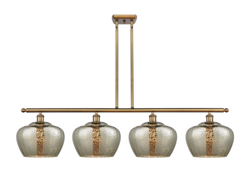 Ballston LED Island Pendant in Brushed Brass (405|516-4I-BB-G96-L-LED)
