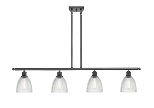 Ballston LED Island Pendant in Matte Black (405|516-4I-BK-G382-LED)