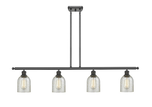 Ballston Four Light Island Pendant in Oil Rubbed Bronze (405|516-4I-OB-G259)