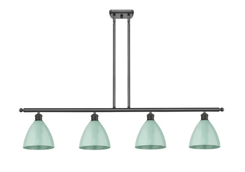Ballston Four Light Island Pendant in Oil Rubbed Bronze (405|516-4I-OB-MBD-75-SF)