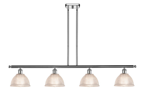 Ballston Four Light Island Pendant in Polished Chrome (405|516-4I-PC-G422)