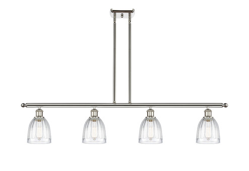 Ballston Four Light Island Pendant in Polished Nickel (405|516-4I-PN-G442)