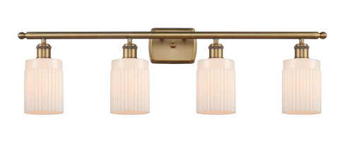 Ballston LED Bath Vanity in Brushed Brass (405|516-4W-BB-G341-LED) Ballston LED Bath Vanity in Brushed Brass (405|516-4W-BB-G341-LED)