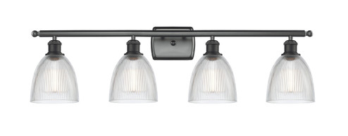 Ballston Four Light Bath Vanity in Matte Black (405|516-4W-BK-G382)