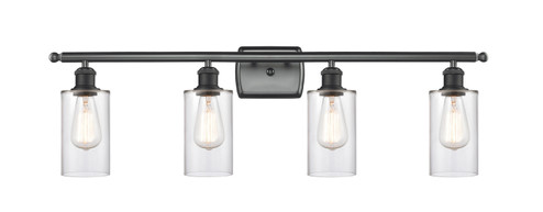 Ballston Four Light Bath Vanity in Matte Black (405|516-4W-BK-G802)