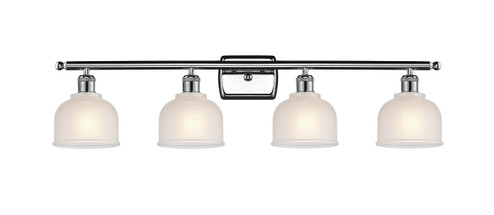 Ballston Four Light Bath Vanity in Polished Chrome (405|516-4W-PC-G411)