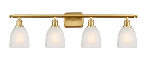Ballston Four Light Bath Vanity in Satin Gold (405|516-4W-SG-G441)