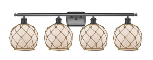 Ballston LED Bath Vanity in Brushed Satin Nickel (405|516-4W-SN-G121-8RW-LED)