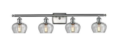 Ballston Four Light Bath Vanity in Brushed Satin Nickel (405|516-4W-SN-G92)