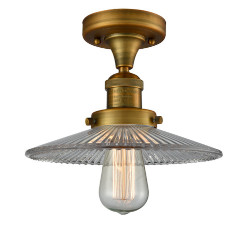 Franklin Restoration One Light Semi-Flush Mount in Brushed Brass (405|517-1CH-BB-G2)