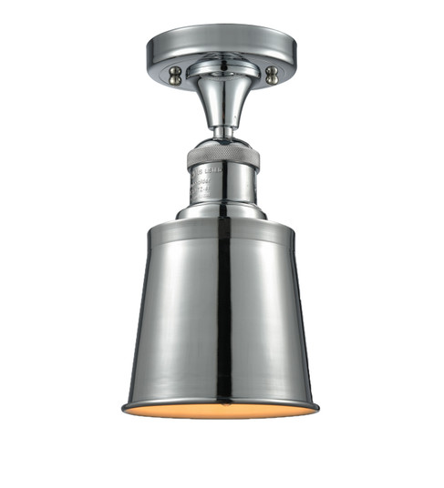 Franklin Restoration One Light Semi-Flush Mount in Polished Chrome (405|517-1CH-PC-M9-PC)