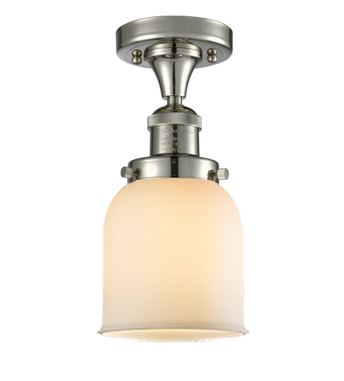 Franklin Restoration LED Semi-Flush Mount in Polished Nickel (405|517-1CH-PN-G51-LED)