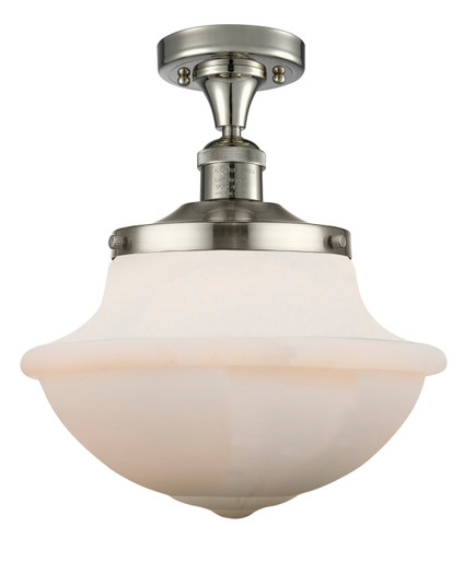 Franklin Restoration LED Semi-Flush Mount in Polished Nickel (405|517-1CH-PN-G541-LED)