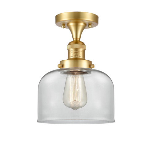 Franklin Restoration LED Semi-Flush Mount in Satin Gold (405|517-1CH-SG-G72-LED)