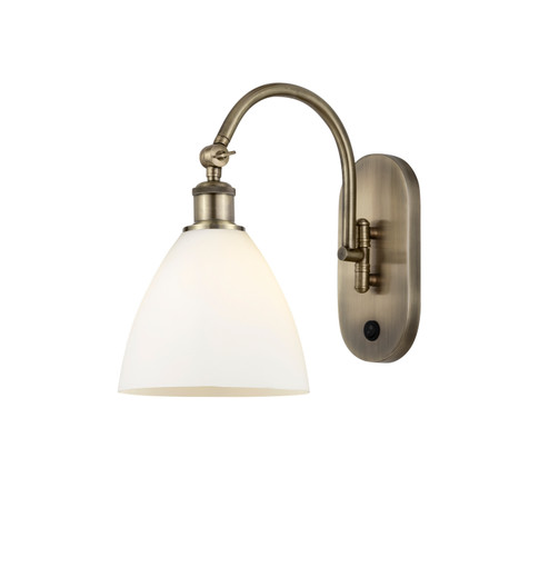 Ballston One Light Swing Arm in Antique Brass (405|518-1W-AB-GBD-751)
