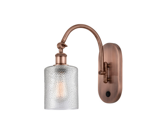 Ballston One Light Swing Arm in Antique Copper (405|518-1W-AC-G112)