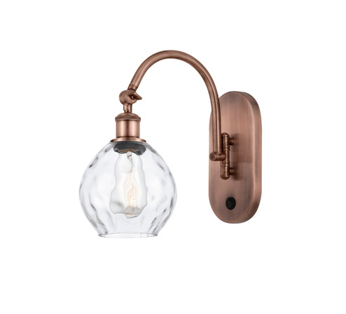Ballston One Light Swing Arm in Antique Copper (405|518-1W-AC-G362)