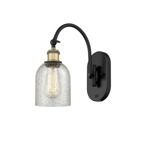 Ballston One Light Swing Arm in Black Antique Brass (405|518-1W-BAB-G259)