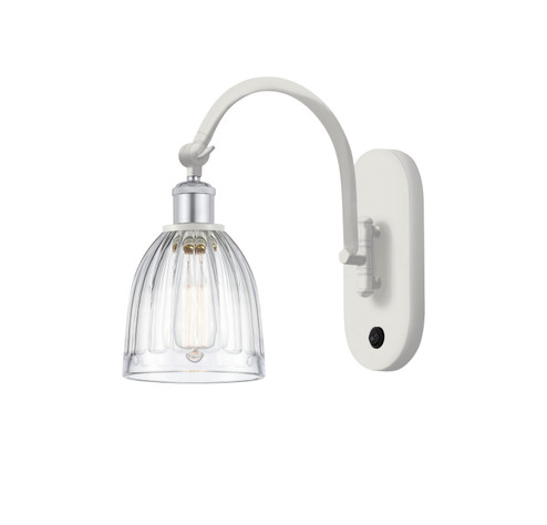 Ballston LED Wall Sconce in White Polished Chrome (405|518-1W-WPC-G442-LED)