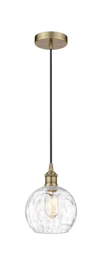 Edison One Light Mini Pendant in Antique Brass (405|616-1P-AB-G1215-8)