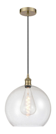 Edison One Light Pendant in Antique Brass (405|616-1P-AB-G124-14)