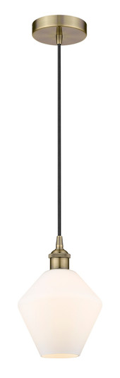 Edison One Light Mini Pendant in Antique Brass (405|616-1P-AB-G651-8)