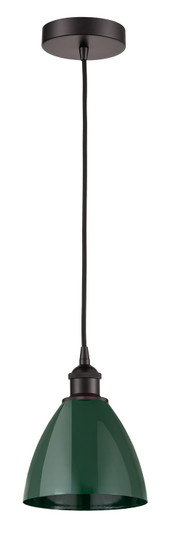 Edison LED Mini Pendant in Antique Brass (405|616-1P-AB-MBD-75-BL-LED)