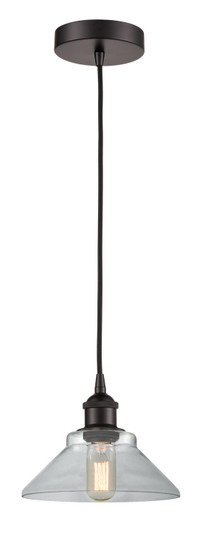 Edison LED Mini Pendant in Antique Copper (405|616-1P-AC-G132-LED)
