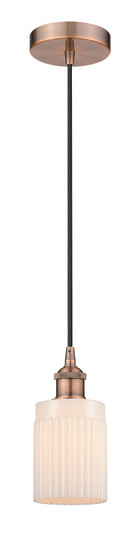 Edison One Light Mini Pendant in Antique Copper (405|616-1P-AC-G341)