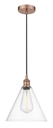 Edison One Light Mini Pendant in Antique Copper (405|616-1P-AC-GBC-122)