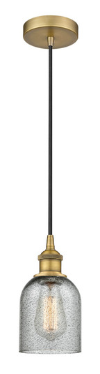 Edison One Light Mini Pendant in Brushed Brass (405|616-1P-BB-G257)