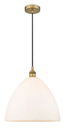 Edison One Light Pendant in Brushed Brass (405|616-1P-BB-GBD-161)