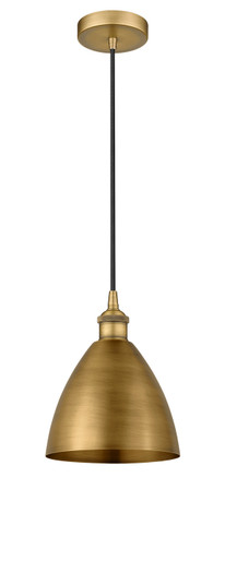 Edison One Light Mini Pendant in Brushed Brass (405|616-1P-BB-MBD-75-BB)