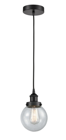 Edison LED Mini Pendant in Antique Brass (405|616-1PH-AB-G201-6-LED)